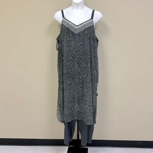 Nic+Zoe Gray Print Jumper